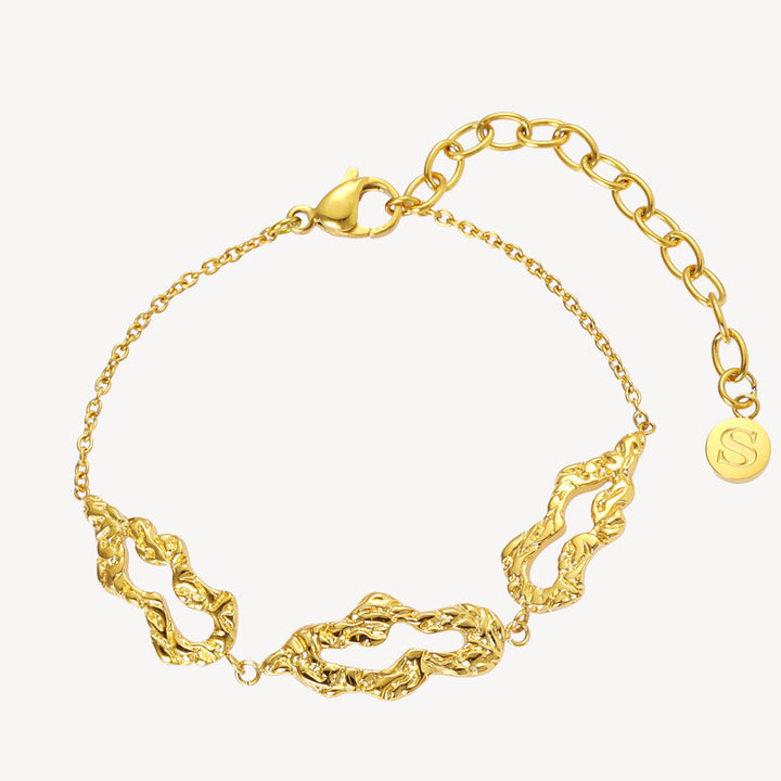 ECHO - BRACELET GOLD-PLATED