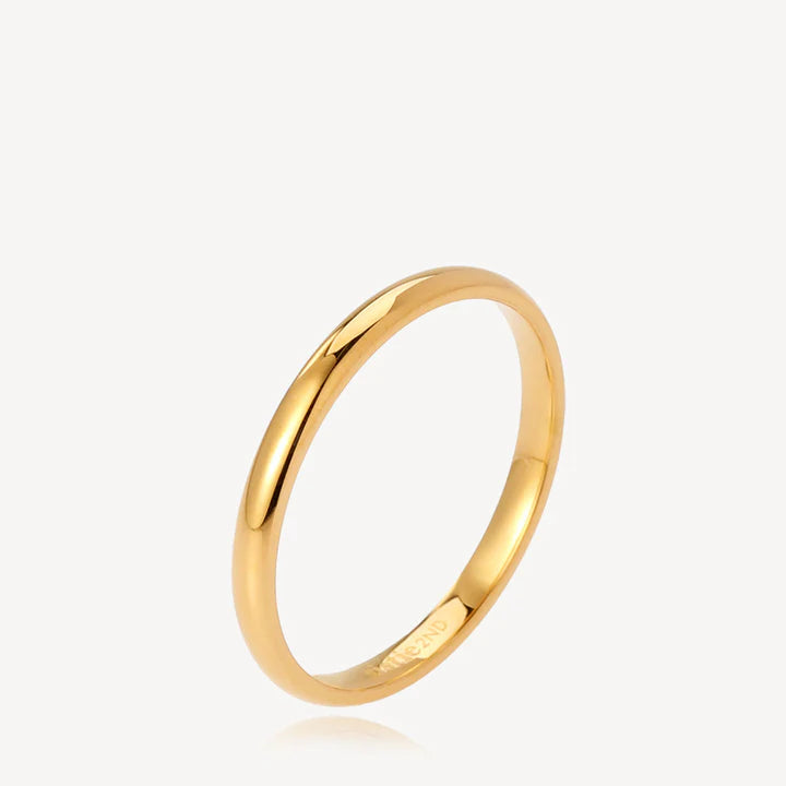 CIRCLE - RING GOLD-PLATED