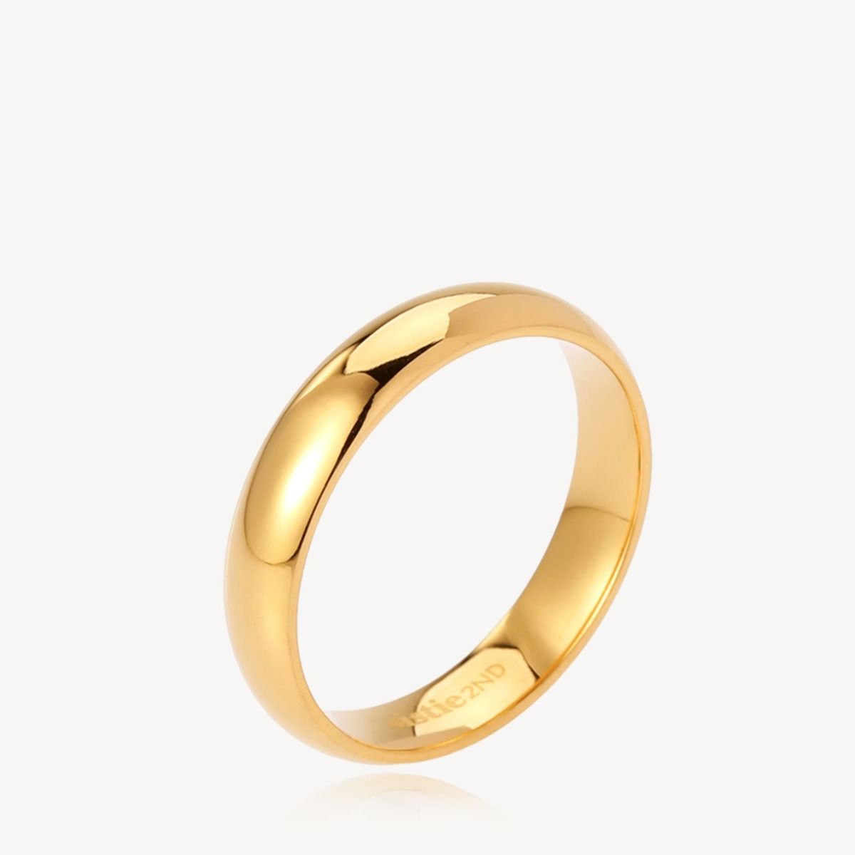 CIRCLE - RING GOLD-PLATED