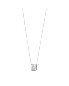 Georg Jensen Fusion Halskæde i 18 Karat Hvidguld med Brillanter 0,19 Carat TW/VS