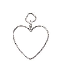 Funky Heart Sterling Sølv Ørering fra Stine A 1317-00-S