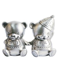 MIN FØRSTE TAND & HÅRLOK BAMSE ÆSKER