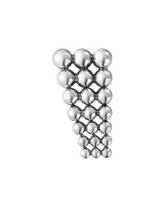 Georg Jensen Moonlight Grapes Right Ørering i Sterling Sølv 