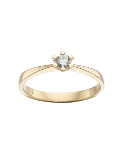 Vida Ring 0,15 ct. i 14 Karat Guld fra Scrouples 7815,15