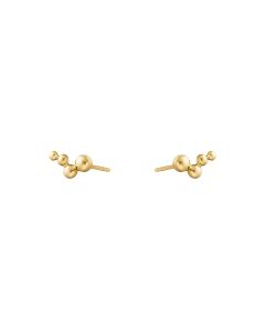 Georg Jensen Moonlight Grapes Earstud Øreringe i 18 Karat Guld 