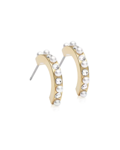 Blomdahl Gt Pendant Mixed Curved Titanium Øreringe 