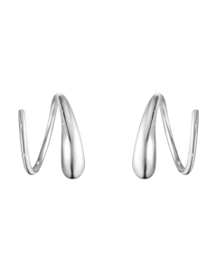 Mercy Hvirvel Sterling Sølv Øreringe fra Georg Jensen 