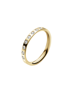 Magic 18 Karat Guld Ring fra Georg Jensen med Brillanter 0,18 Carat TW/VS