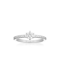 Sif Jakobs Uno Grande Sterling Sølv Ring 