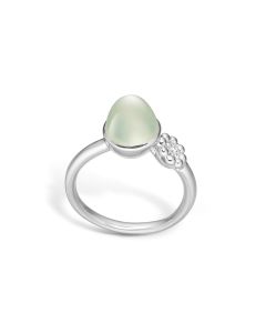  Sølv Ring fra Blossom med Prehnite 21632014-17