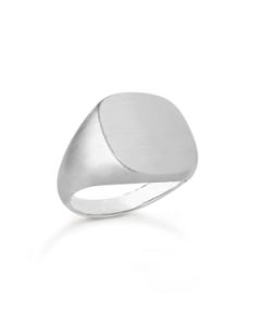  Signet Ring i Sterling Sølv 