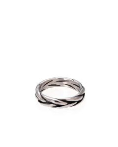 Samie Twisted Rustfri Stål Ring X4004SOS64