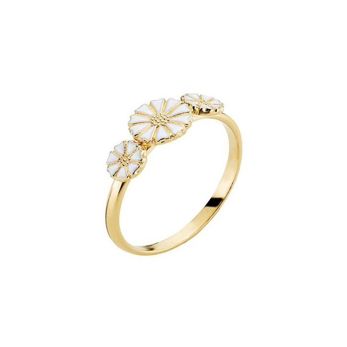 købe tidligste Skyldig LUND COPENHAGEN MARGUERIT RING SØLV/FG